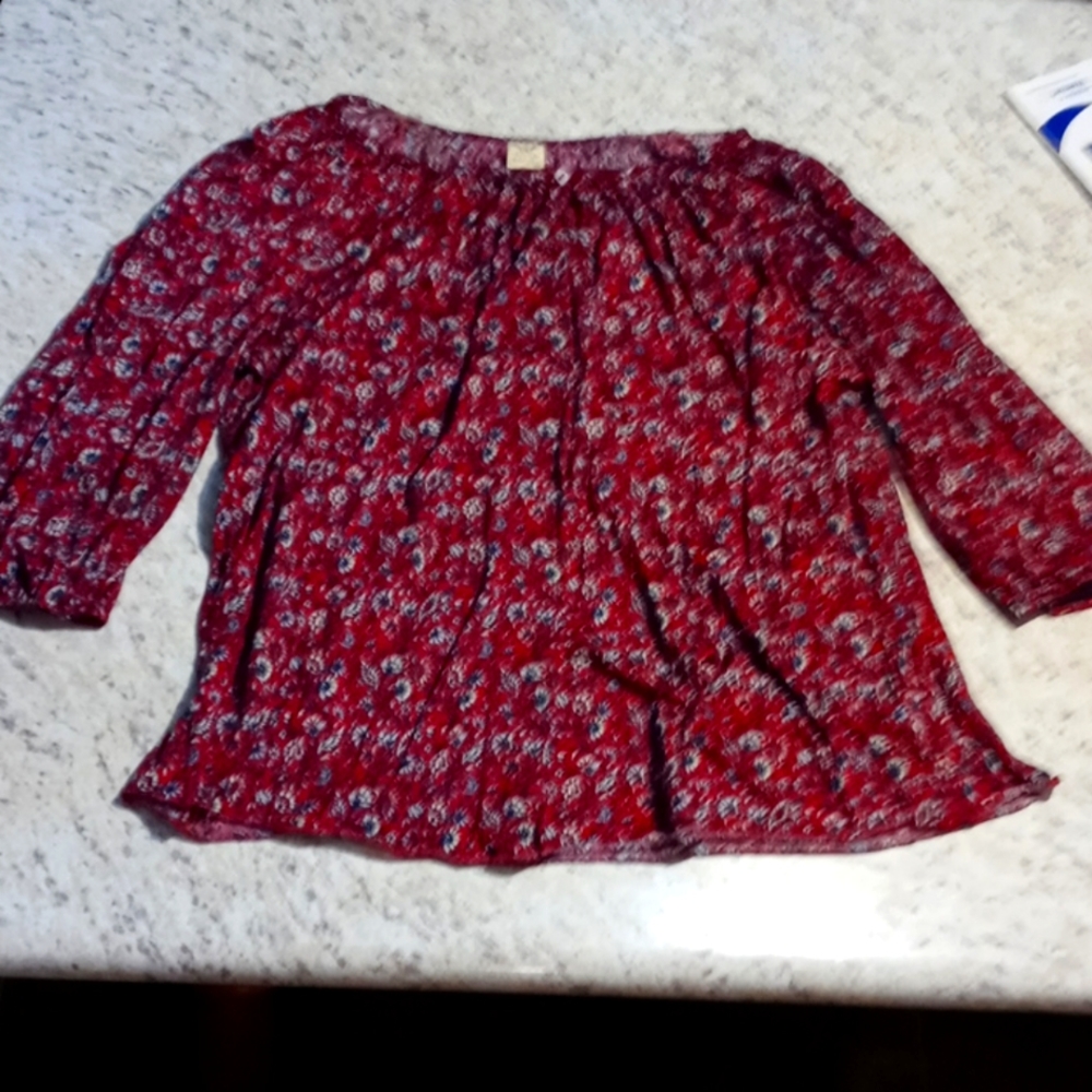 Faded glory 3X blouse